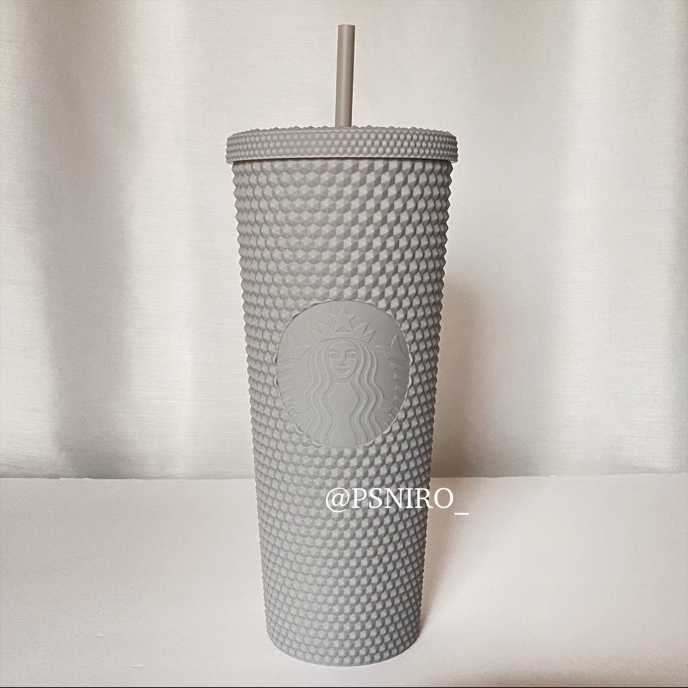 Starbucks Grey Studded Tumbler